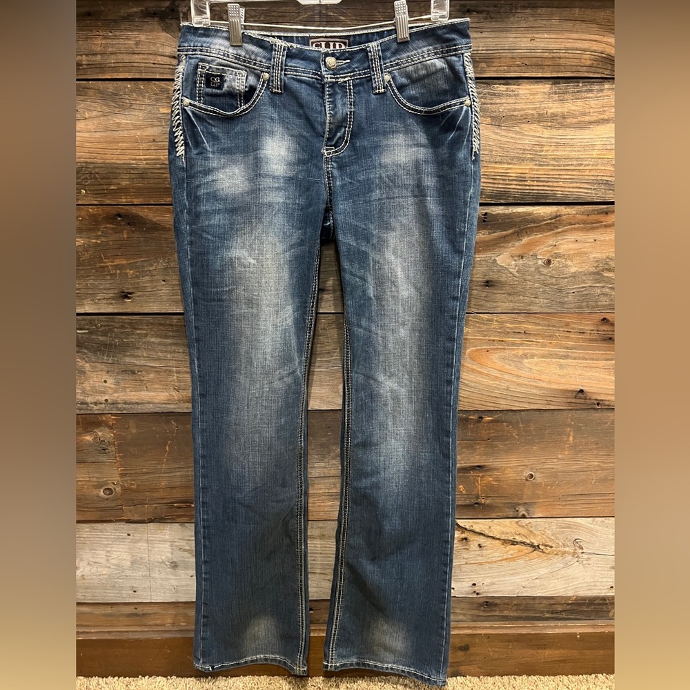 Cowgirl Up jeans in a 30x36, perfect for heels, boots or riding!